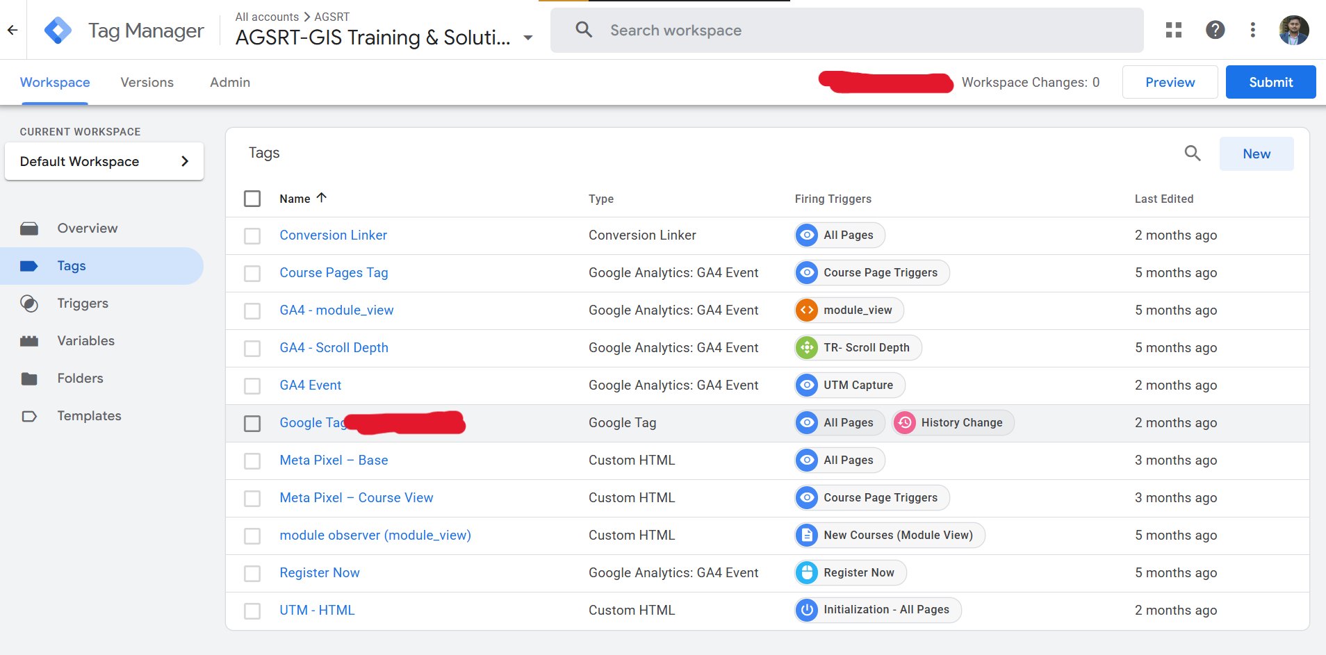 GTM — Tags Deployment